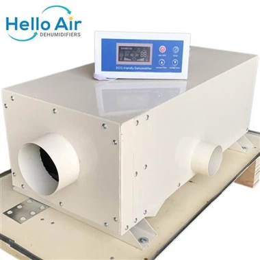 Dezumidificator plafon montat pe perete